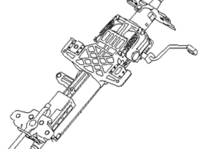 2006 Kia Sedona Steering Column - 563104D000