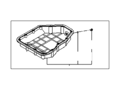 2008 Kia Sedona Oil Pan - 215103C100