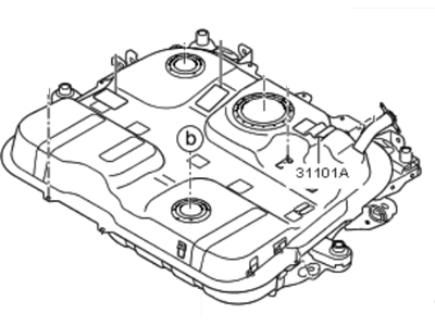 2007 Kia Rondo Fuel Tank - 311301D600