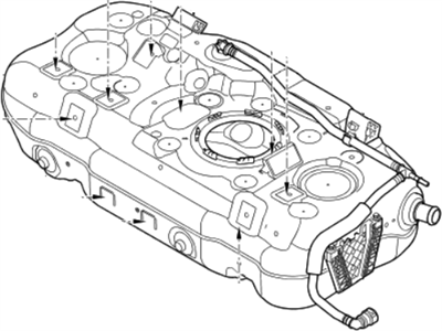 Kia Fuel Tank - 31150G2600