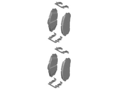 2024 Kia Niro EV Brake Pad Set - 58101AOA00