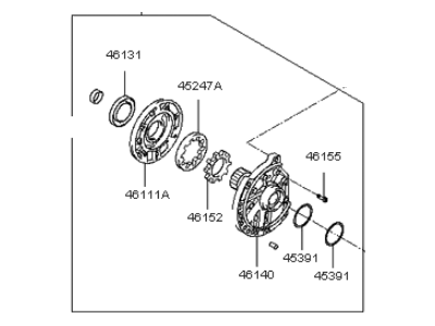 Kia 461103A520