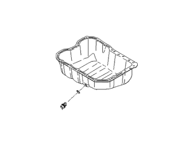 Kia 215102G002 Pan Assembly-Engine Oil