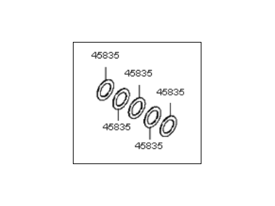 Kia 4583422700 SPACER Set-Different