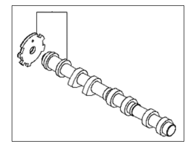 2008 Kia Sedona Camshaft - 249003CBC0