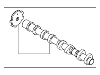 2014 Kia Sedona Camshaft - 242003C125