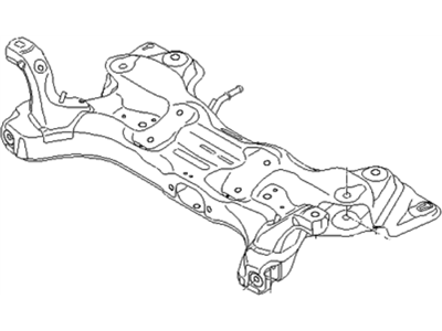 Kia 624001W000 Crossmember Assembly-Front