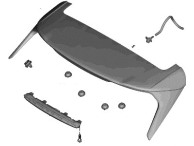 Kia Sportage Spoiler - 87210DW000