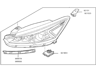 Kia 92101F6030