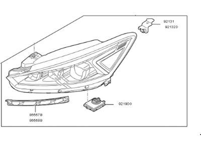 Kia 92102F6030