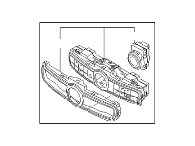 Kia Cadenza Blower Control Switches - 972503RGF0