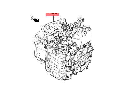 2019 Kia Soul Transmission Assembly - 450002F756