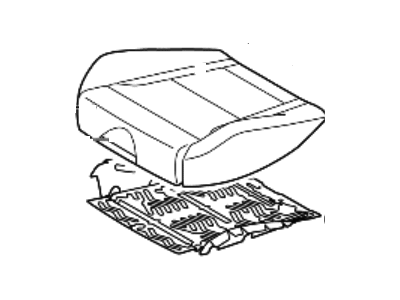 Kia Stinger Seat Cushion - 88100J5040CLT