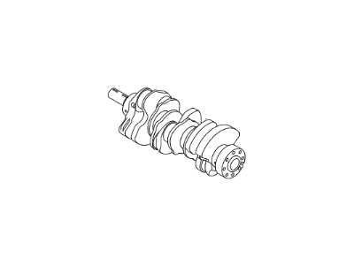 Kia 609P63LS00 CRANKSHAFT Assembly