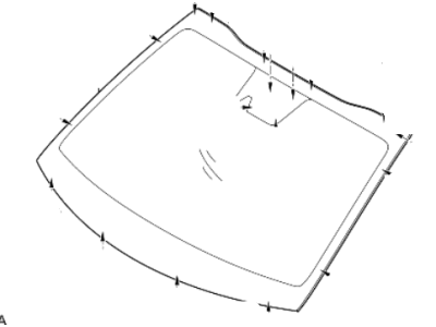 Kia Rio Windshield - 86110H9690