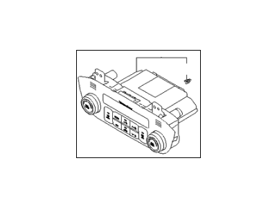 2012 Kia Sportage Blower Control Switches - 972503W132BLH