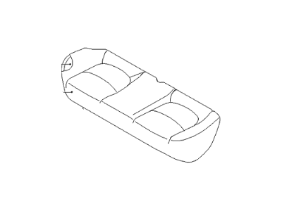 Kia 891002K540AML Cushion Assembly-Rear Seat