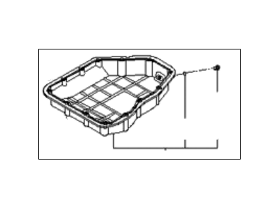 Kia Sedona Oil Pan - 215103C150