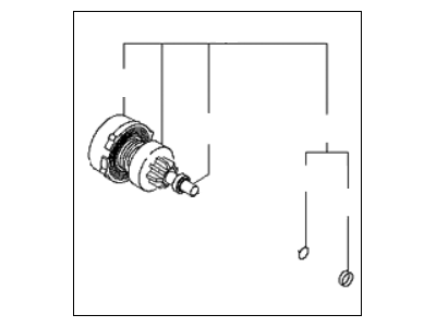 Kia 361403C151 Shaft Assembly-Clutch