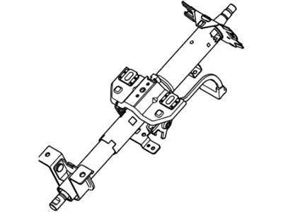 2009 Kia Rio Steering Column - 563101G070