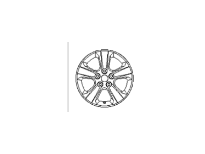 Kia 529102G820 Wheel Assembly-Aluminum