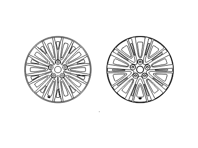 2015 Kia Cadenza Spare Wheel - 529103R660