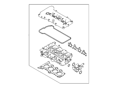 Kia 209202BB01 Gasket Kit-Engine OVEAUL