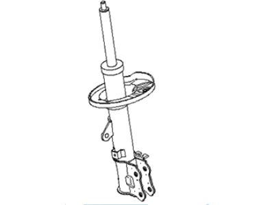 2009 Kia Spectra Shock Absorber - 553612F301