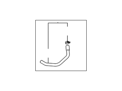 Kia Sedona Crankcase Breather Hose - 267203C110