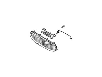 Kia 863503T410 Radiator Grille Assembly