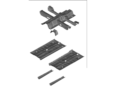 Kia Niro Floor Pan - 65100AT000