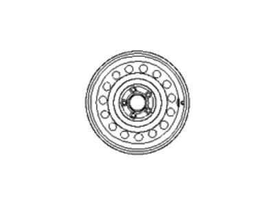 2016 Kia Forte Spare Wheel - 52910A7150