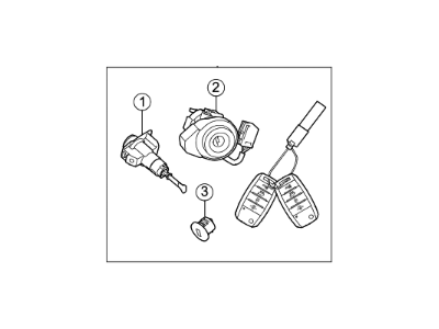 Kia Sedona Ignition Lock Assembly - 81905A9250