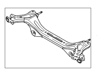 2012 Kia Sedona Rear Crossmember - 554104D300