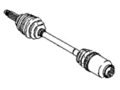 Kia Sephia Axle Shaft - 0K2A525500