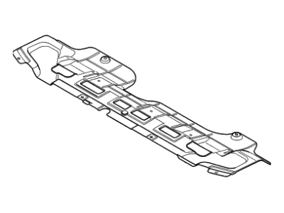 Kia 291104D600 Under Body Skid Plate