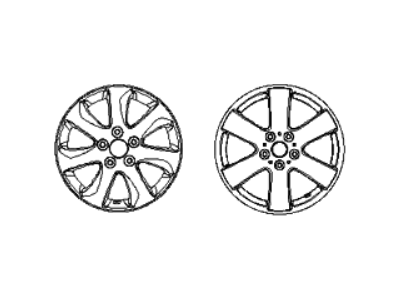 2007 Kia Optima Spare Wheel - 529102G250