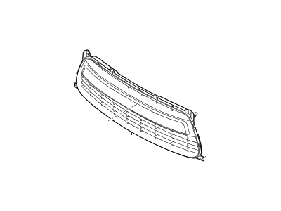 Kia 86522A7200 MOULDING -Front Bumper A/INTAKE