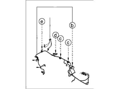 Kia 918501F010 Battery Wiring Assembly