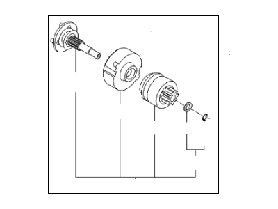 Kia 3614025011 Clutch Set