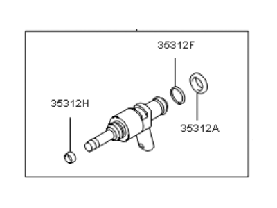 Kia 353102G720 Injector Assembly-Fuel