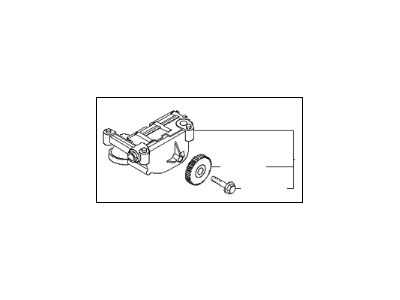 Kia 213102G001 Pump Assembly-Oil