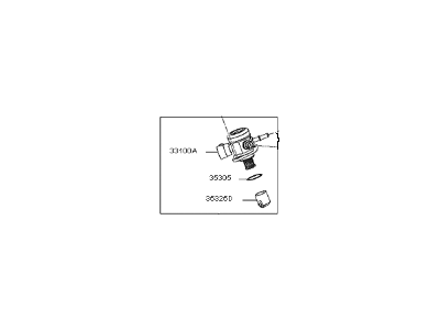 Kia K900 Fuel Sending Unit - 353263F240