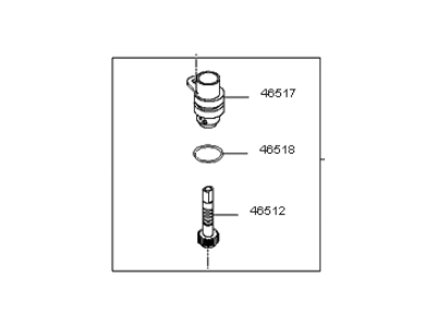 Kia 465103A600 Vehicle Speed Sensor