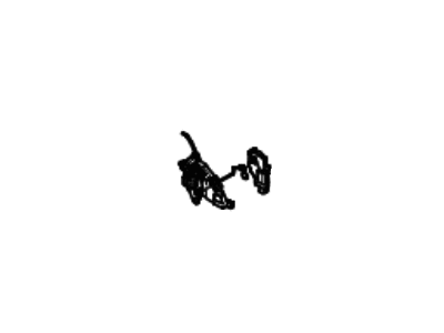 Kia 812900Z010 Tail Gate Bell Crank Assembly