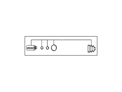 Kia 495952G500 Boot Set-In Joint