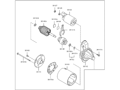 Kia 361002B100