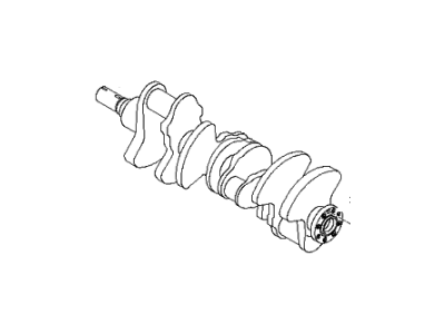 2009 Kia Sorento Crankshaft - 231103C250