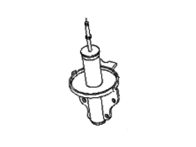 Kia 0K08034720A Front Shock Absorber Assembly, Left