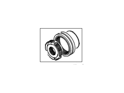 Kia 4338039002 Hub & Sleeve-Synchronizer